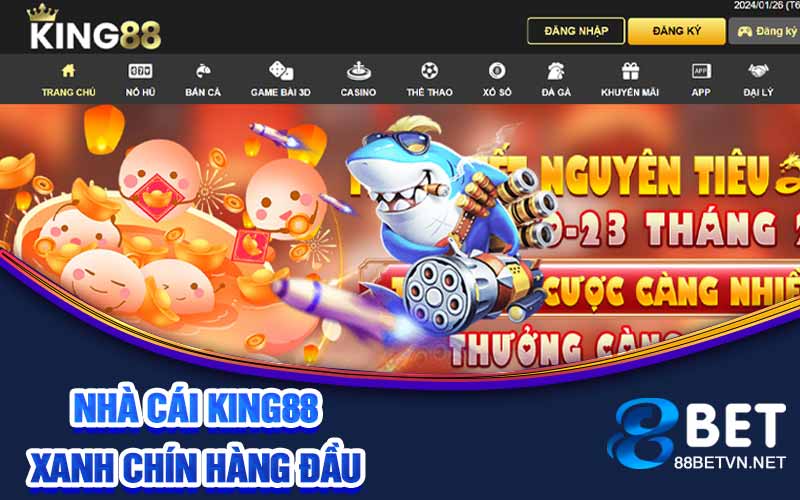 Nhà Cái King88 - Nơi Trải Nghiệm Cá Cược Đẳng Cấp Nhất